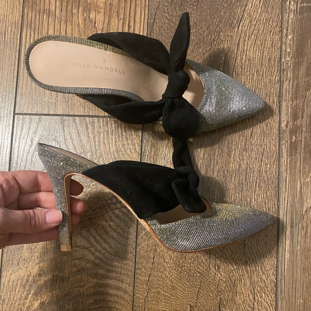 Loeffler Randall bow mules